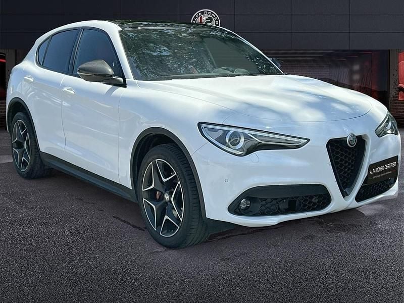 Usata Alfa Romeo Stelvio Ti 210 CV (154 kW) 2020 Bianco SUV