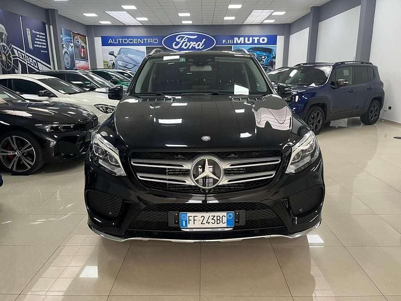 Usata Mercedes GLE350 Premium Plus 258 CV (189 kW) 2016 Obsidian black metallic SUV