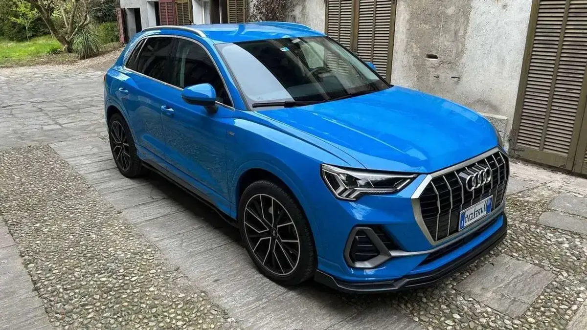 Usata Audi Q3 S-Line 150 CV (110 kW) 2022 Blu/azzurro SUV