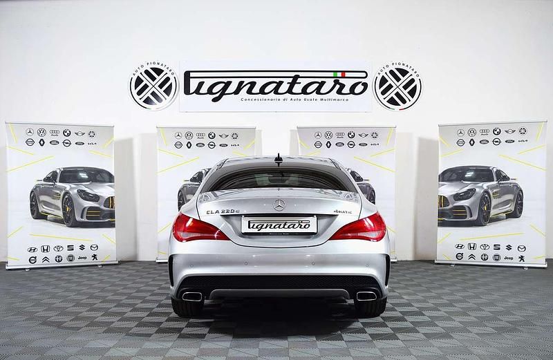 Usata Mercedes CLA220 Premium 177 CV (130 kW) 2016 Grigio Berlina