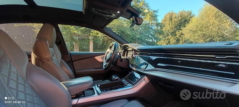 Usata Audi Q8 S-Line 286 CV (210 kW) 2019 Nero SUV