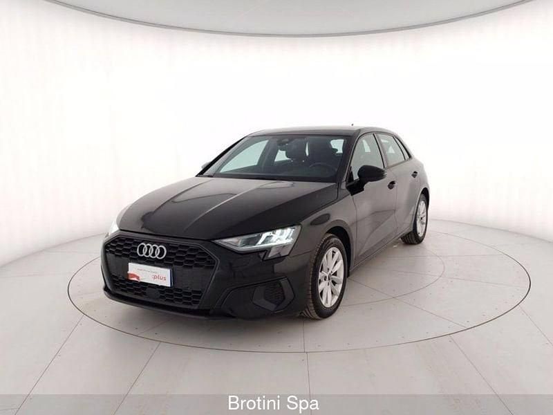 Usata Audi A3 Advanced 150 CV (110 kW) 2020 Nero Berlina