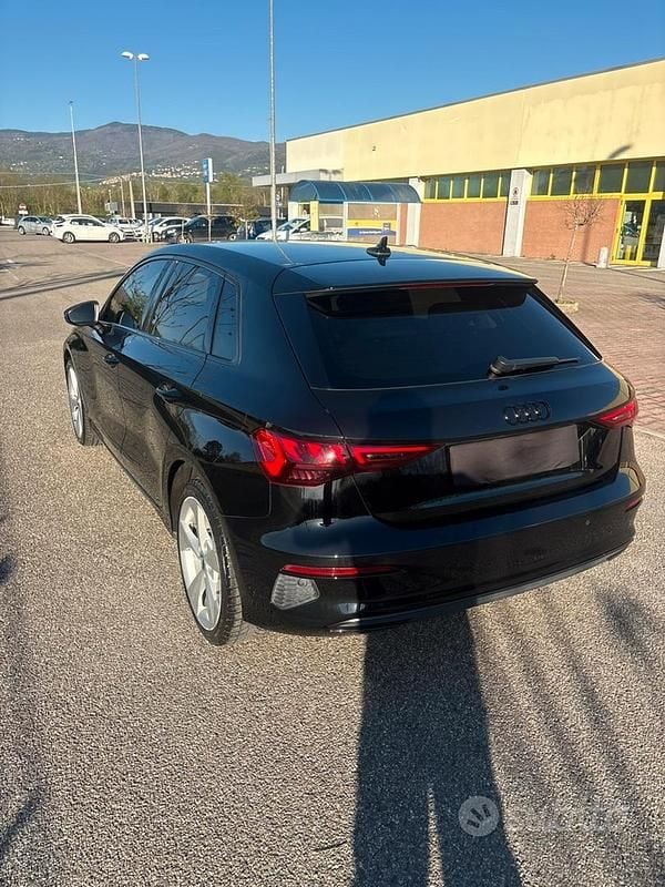 Usata Audi A3 S-Line 150 CV (110 kW) 2020 Nero Berlina