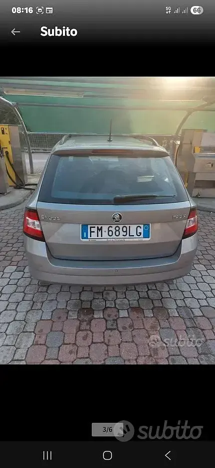 Usata Skoda Fabia 75 CV (55 kW) 2017 Grigio Station wagon