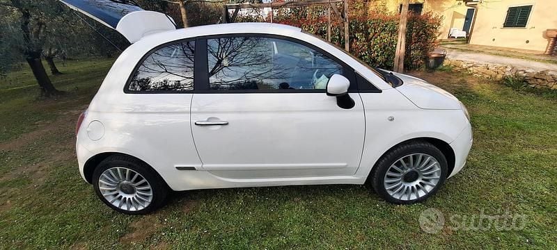 Usata Fiat 500 69 CV (50 kW) 2007 Bianco Berlina