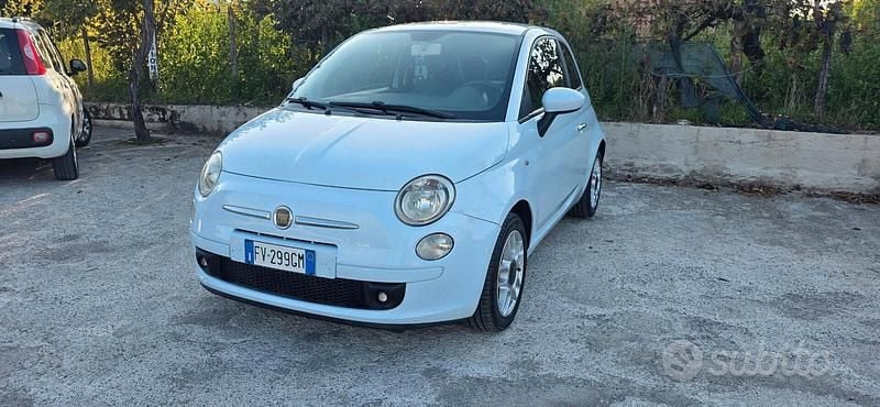 Usata Fiat 500 Sport 69 CV (50 kW) 2008 Blu Berlina