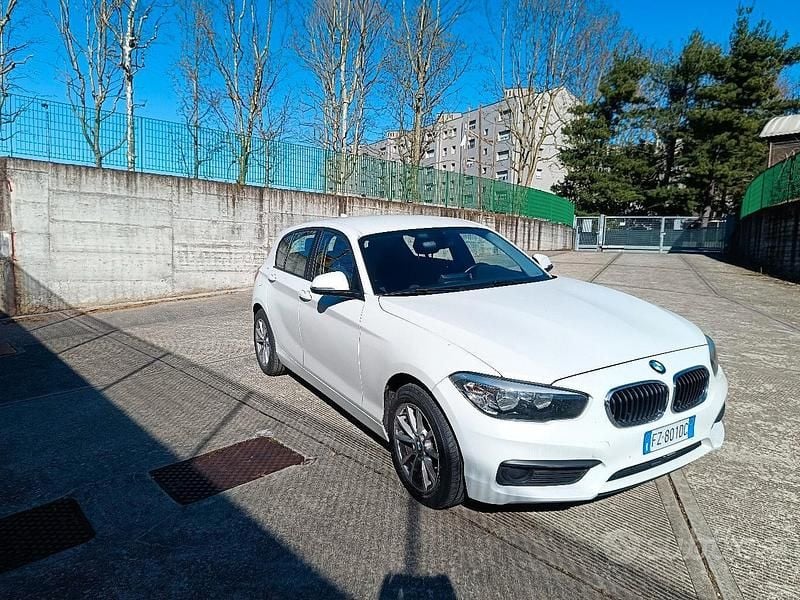 Usata BMW 116 2018 Bianco Utilitaria