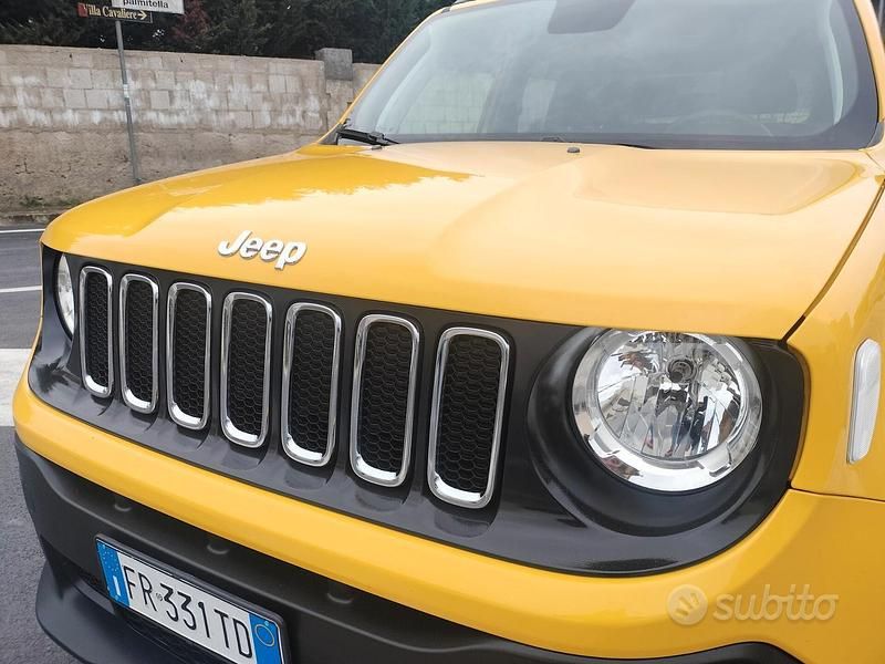 Usata Jeep Renegade 105 CV (77 kW) 2018 Giallo SUV