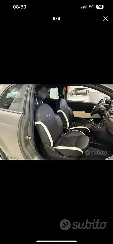 Usata Fiat 500 Sport 69 CV (50 kW) 2020 Marrone Berlina