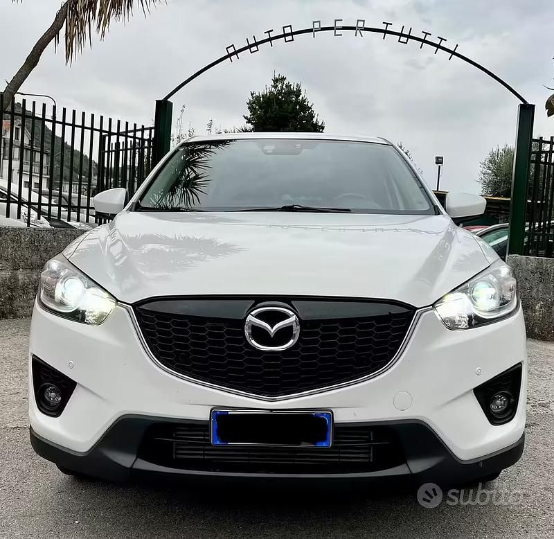 Usata Mazda CX-5 150 CV (110 kW) 2014 Bianco SUV