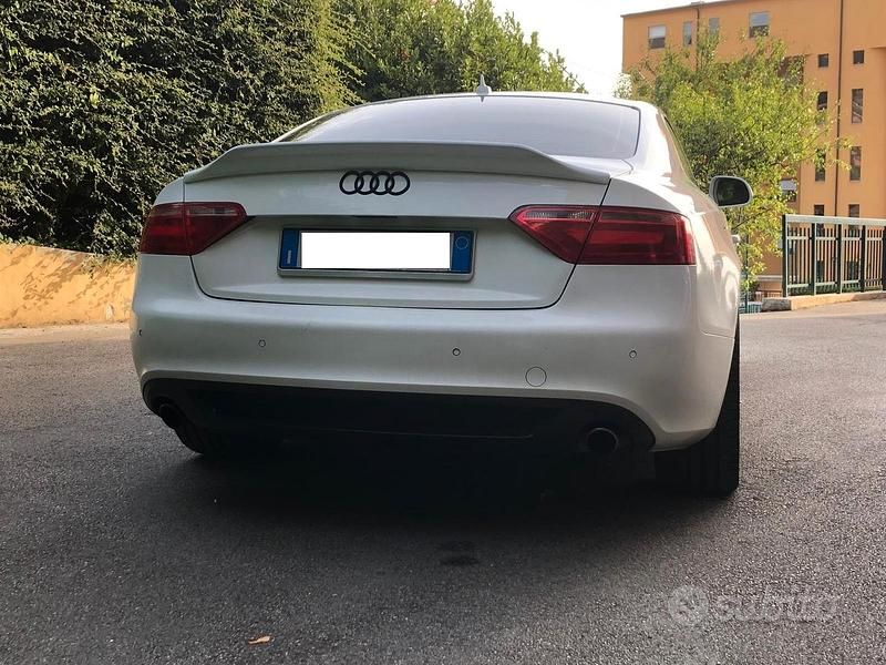 Usata Audi A5 190 CV (139 kW) 2008 Bianco Coupé