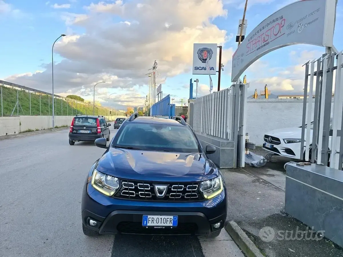 Usata Dacia Duster Prestige 109 CV (80 kW) 2018 Blu SUV