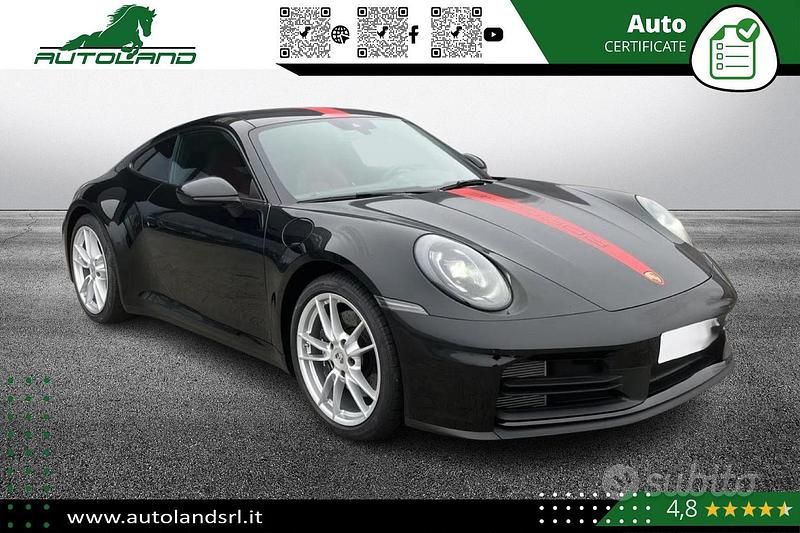 Ny Porsche 911 Carrera 394 HK (289 kW) 2025 Sort Coupe