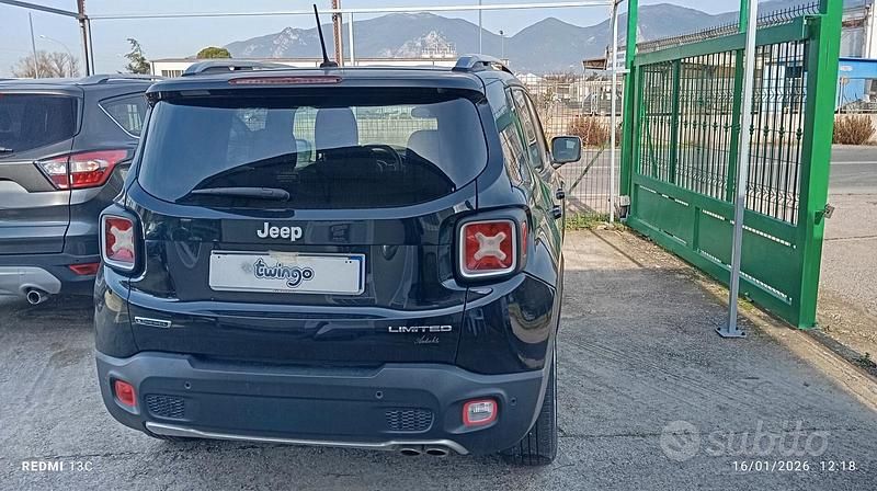 Usata Jeep Renegade Longitude 120 CV (88 kW) 2014 Nero SUV