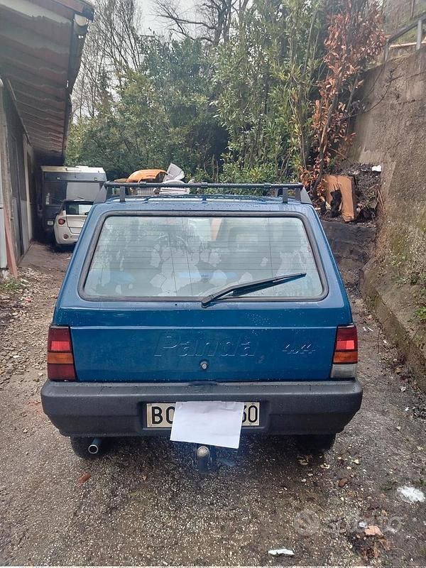 Usata Fiat Panda 4x4 1993 Blu Utilitaria