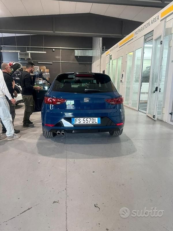 Gebraucht Seat Leon FR 150 PS (110 kW) 2018 Blau Limousine