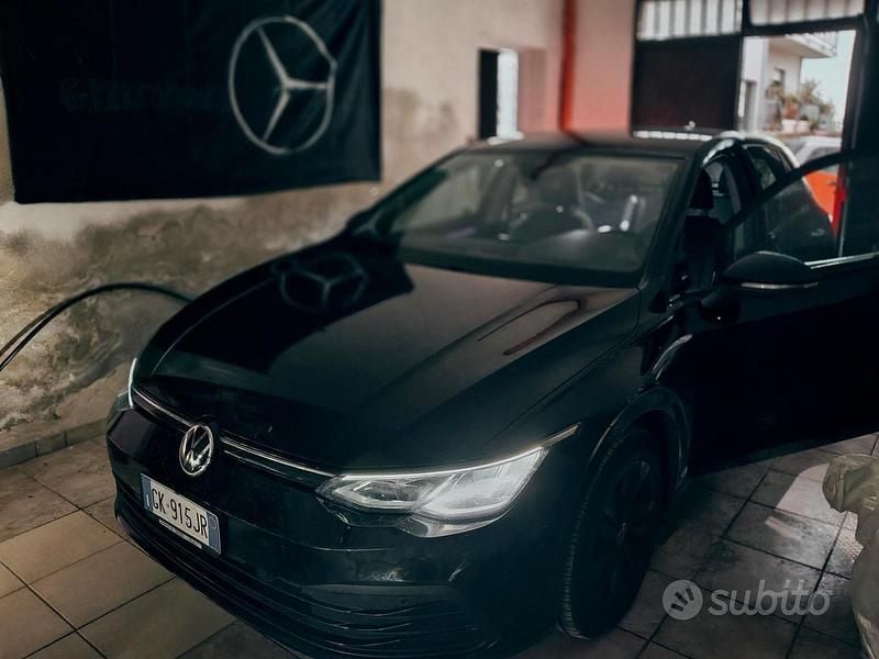 Usata VW Golf VII 150 CV (110 kW) 2020 Nero Berlina