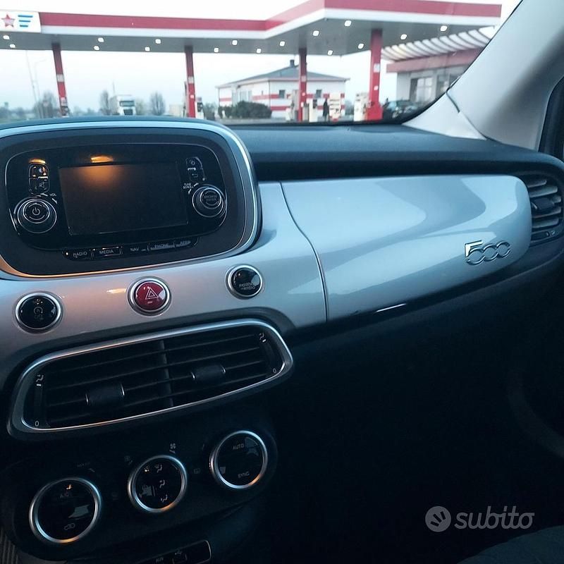 Usata Fiat 500X Lounge 95 CV (69 kW) 2017 Grigio SUV