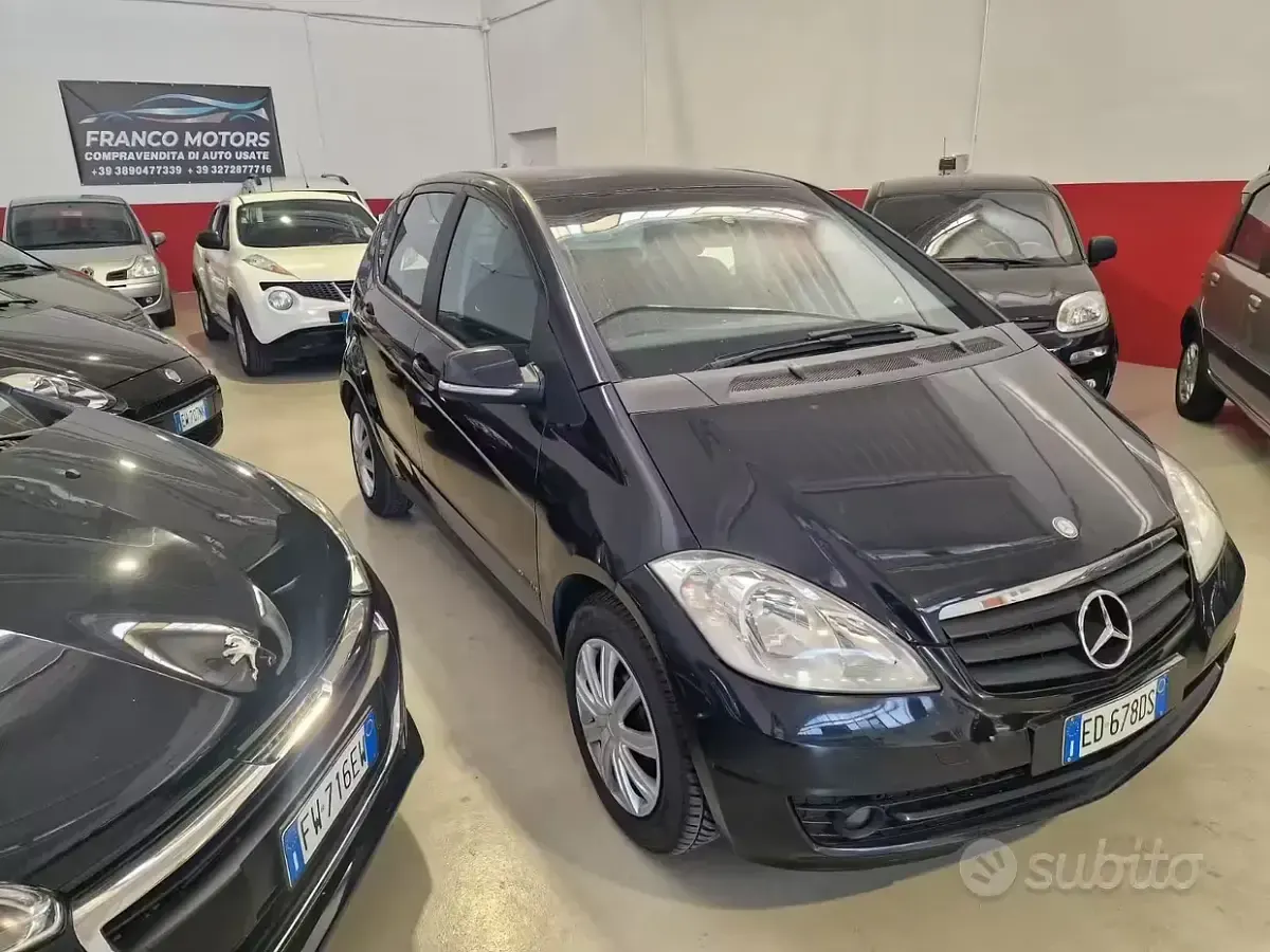 Usata Mercedes A160 Edition 82 CV (60 kW) 2010 Nero Berlina