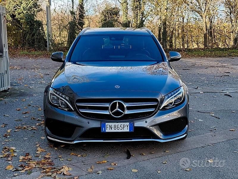 Usata Mercedes C250 Premium 204 CV (150 kW) 2018 Grigio Station wagon