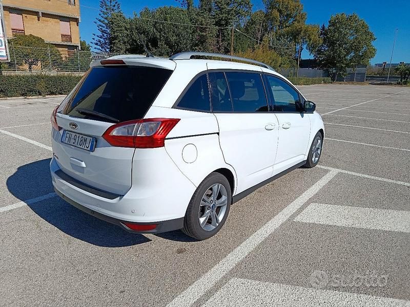 Usata Ford Grand C-Max 120 CV (88 kW) 2018 Bianco Monovolume