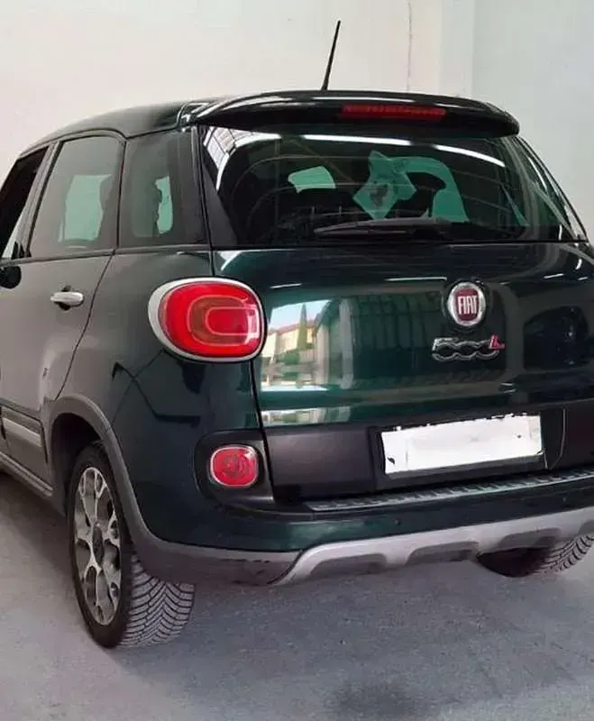 Usata Fiat 500L Trekking 95 CV (69 kW) 2016 Verde Monovolume