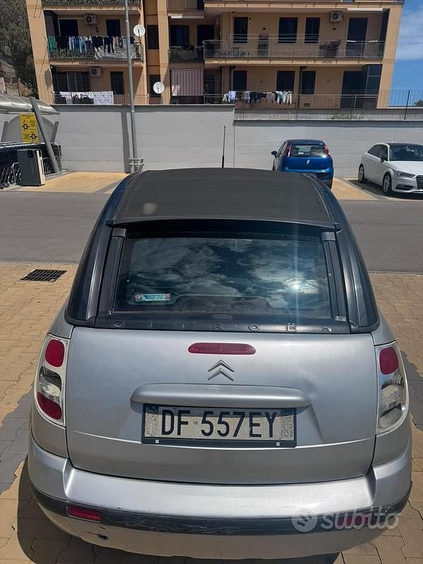 Usata Citroën C3 Pluriel 73 CV (53 kW) 2006 Grigio Cabrio