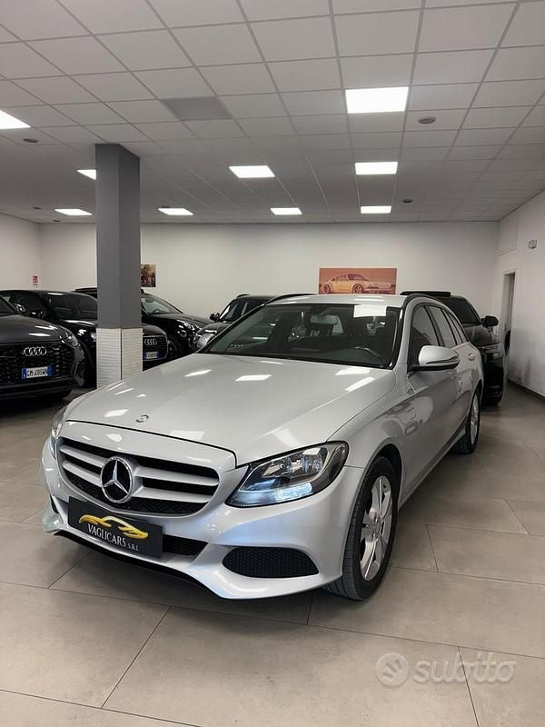 Usata Mercedes C200 Executive 136 CV (100 kW) 2016 Grigio Station wagon