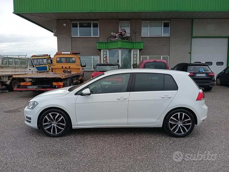 Usata VW Golf VII Highline 150 CV (110 kW) 2015 Bianco Berlina