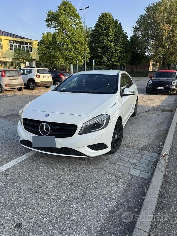 Usata Mercedes A180 2012 Bianco Berlina