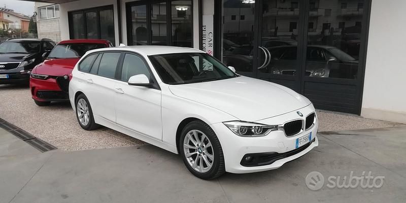 Usata BMW 316 Advantage 163 CV (119 kW) 2016 Bianco Station wagon