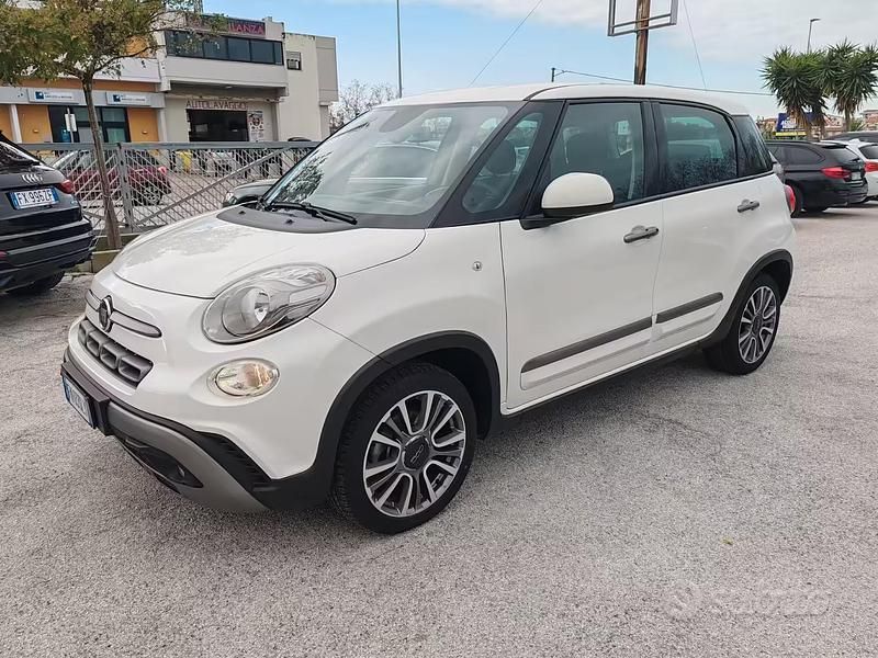 Usata Fiat 500L Cross 95 CV (69 kW) 2018 Bianco Monovolume