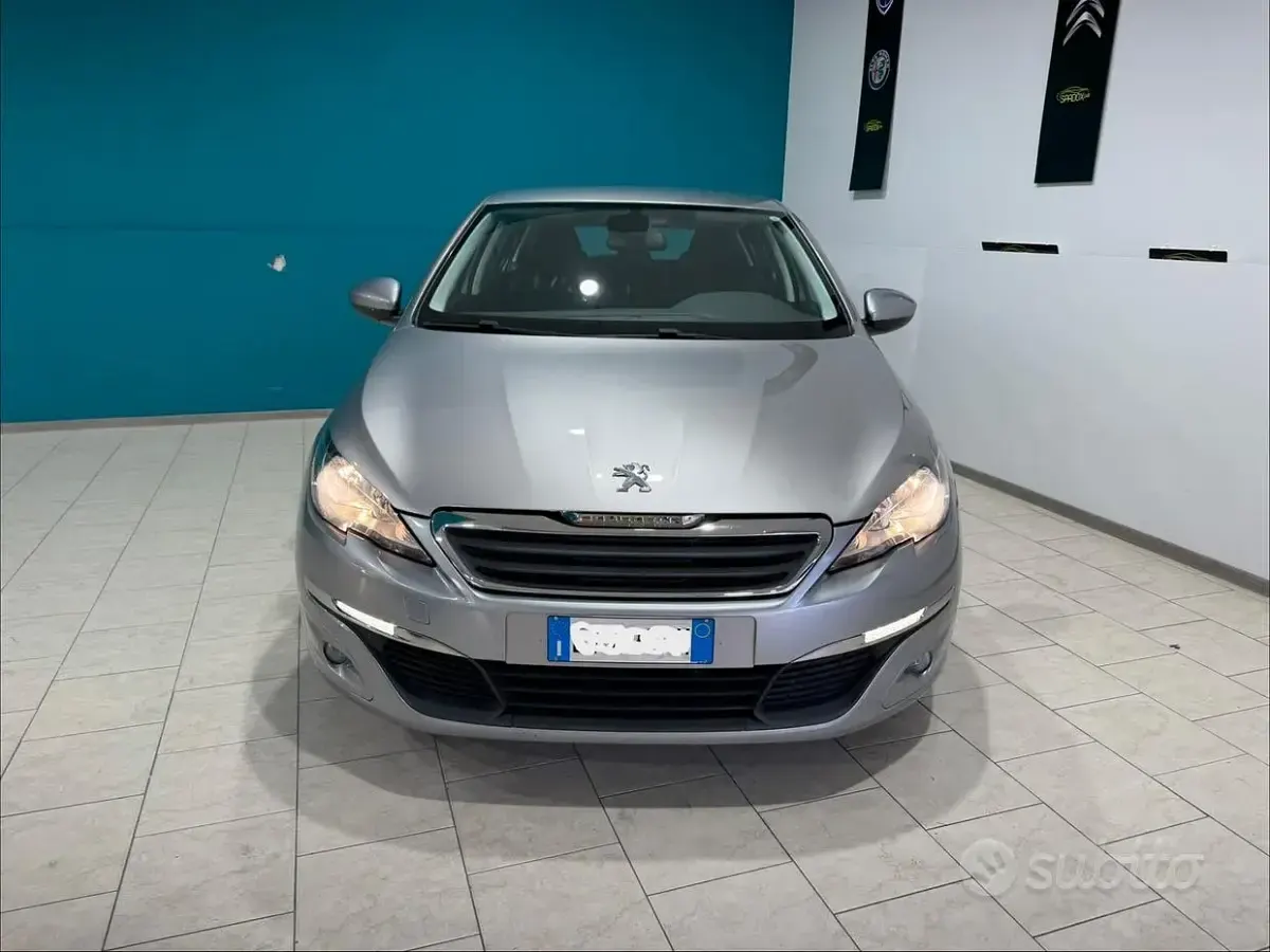 Usata Peugeot 308 Allure 92 CV (67 kW) 2014 Grigio Berlina