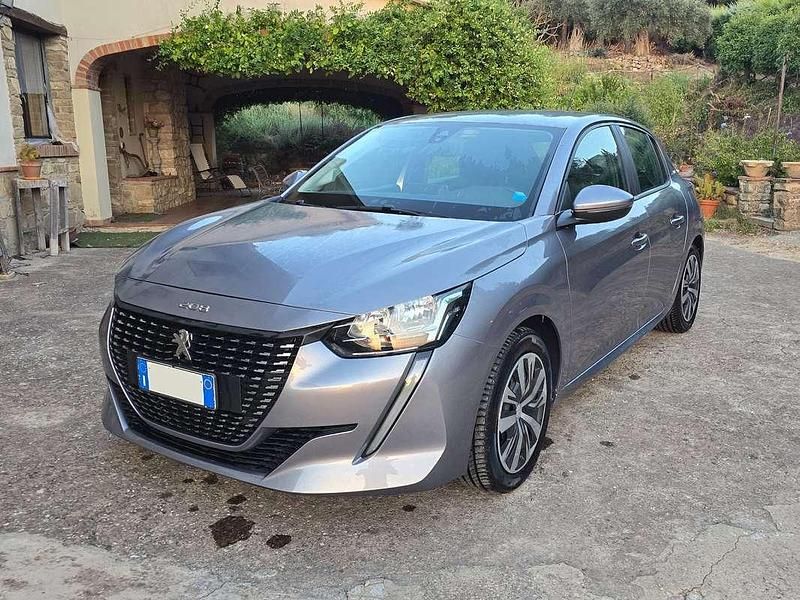 Usata Peugeot 208 Allure 101 CV (74 kW) 2020 Grigio Utilitaria