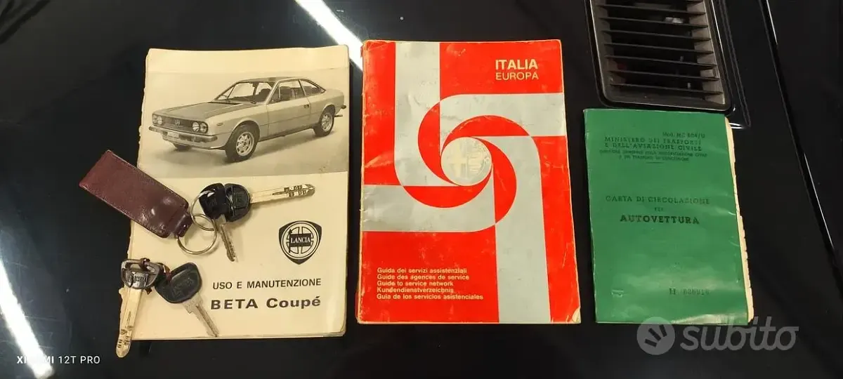 Usata Lancia Beta 82 CV (60 kW) 1970 Blu Coupé