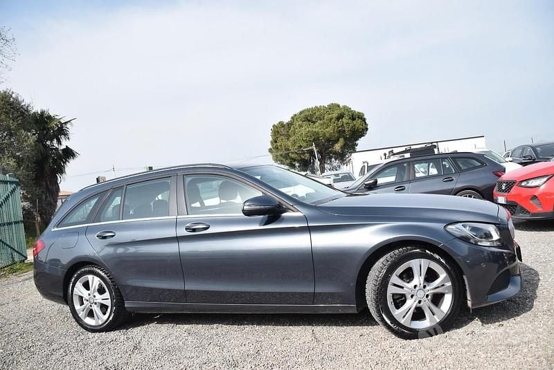 Usata Mercedes C200 136 CV (100 kW) 2016 Grigio Station wagon