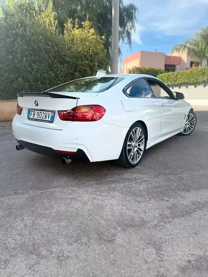 Usata BMW 420 Coupé M Sport 190 CV (139 kW) 2015 Bianco Coupé