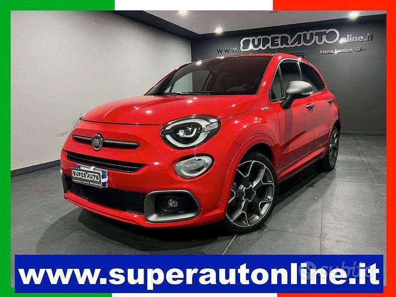 Usata Fiat 500X Sport 120 CV (88 kW) 2020 Rosso SUV