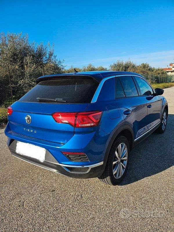 Usata VW T-Roc 2018 Blu SUV