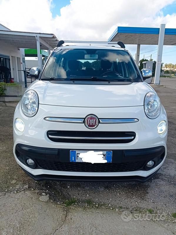 Usata Fiat 500L 95 CV (69 kW) 2018 Bianco Monovolume