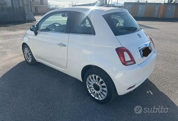 Usata Fiat 500 69 CV (50 kW) 2019 Bianco Utilitaria