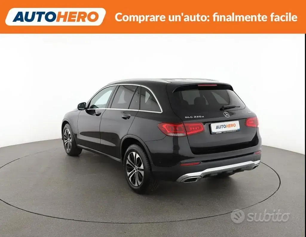 Usata Mercedes GLC220 194 CV (142 kW) 2020 Nero SUV