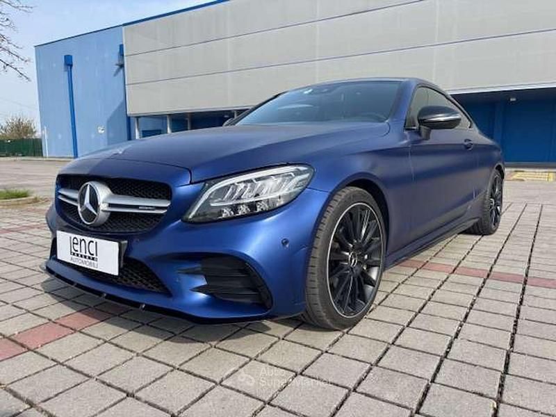 Usata Mercedes C43 AMG AMG 390 CV (286 kW) 2019 Blu/azzurro Coupé