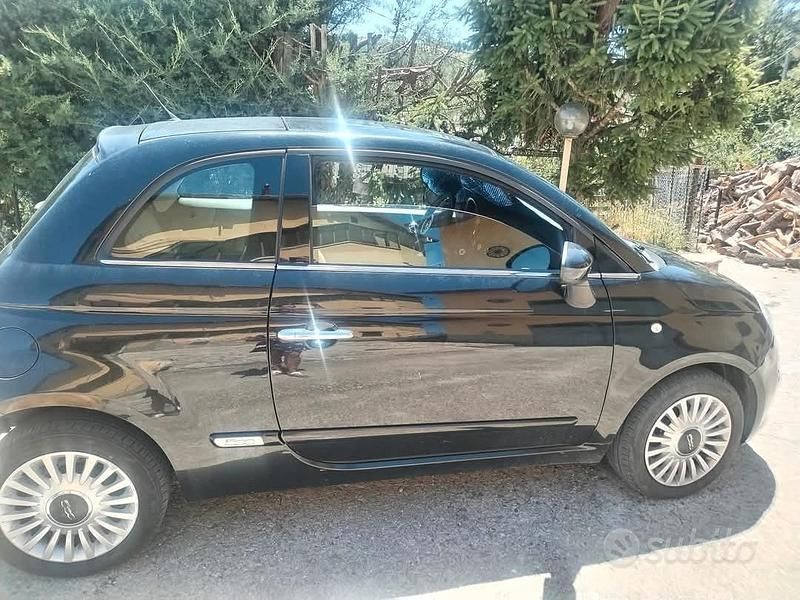 Usata Fiat 500 75 CV (55 kW) 2009 Nero Berlina