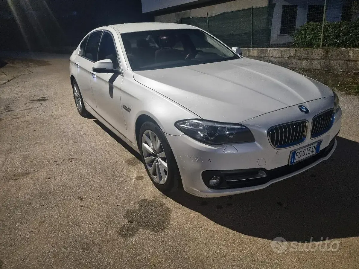 Usata BMW 525 218 CV (160 kW) 2017 Bianco Berlina