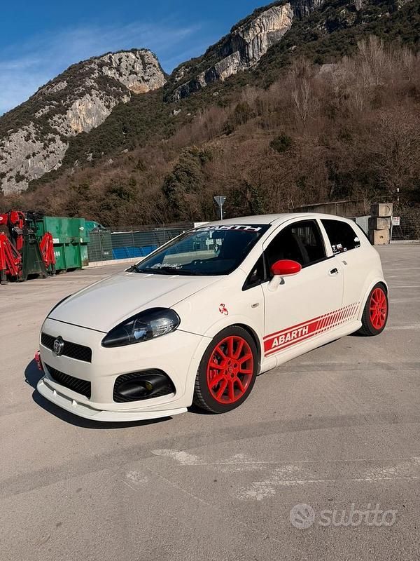 Usata Abarth Grande Punto 2007 Bianco Utilitaria
