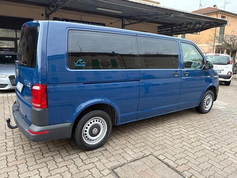 Usata VW Transporter 150 CV (110 kW) 2016 Blu Furgone