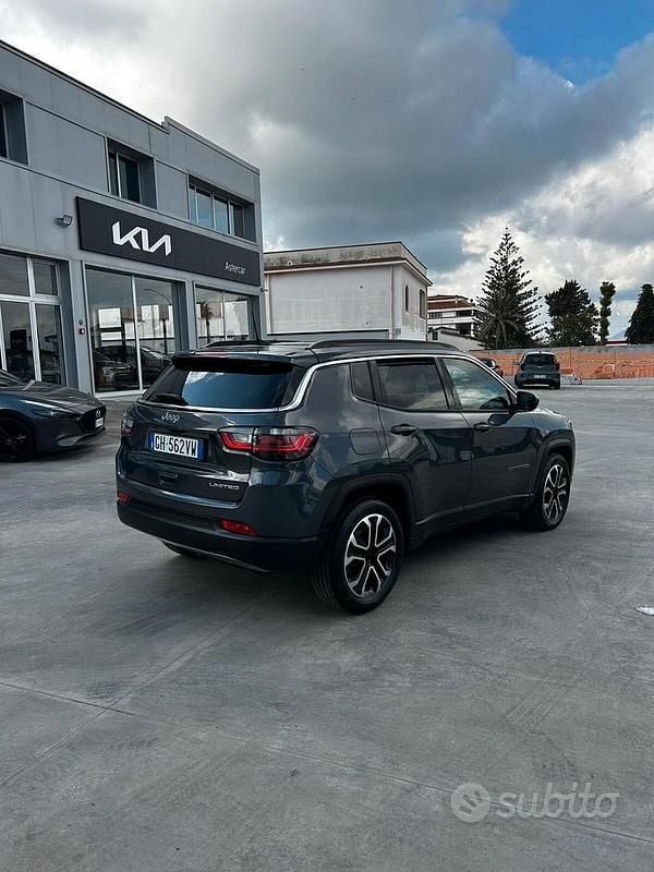 Usata Jeep Compass Limited 130 CV (95 kW) 2022 Grigio SUV