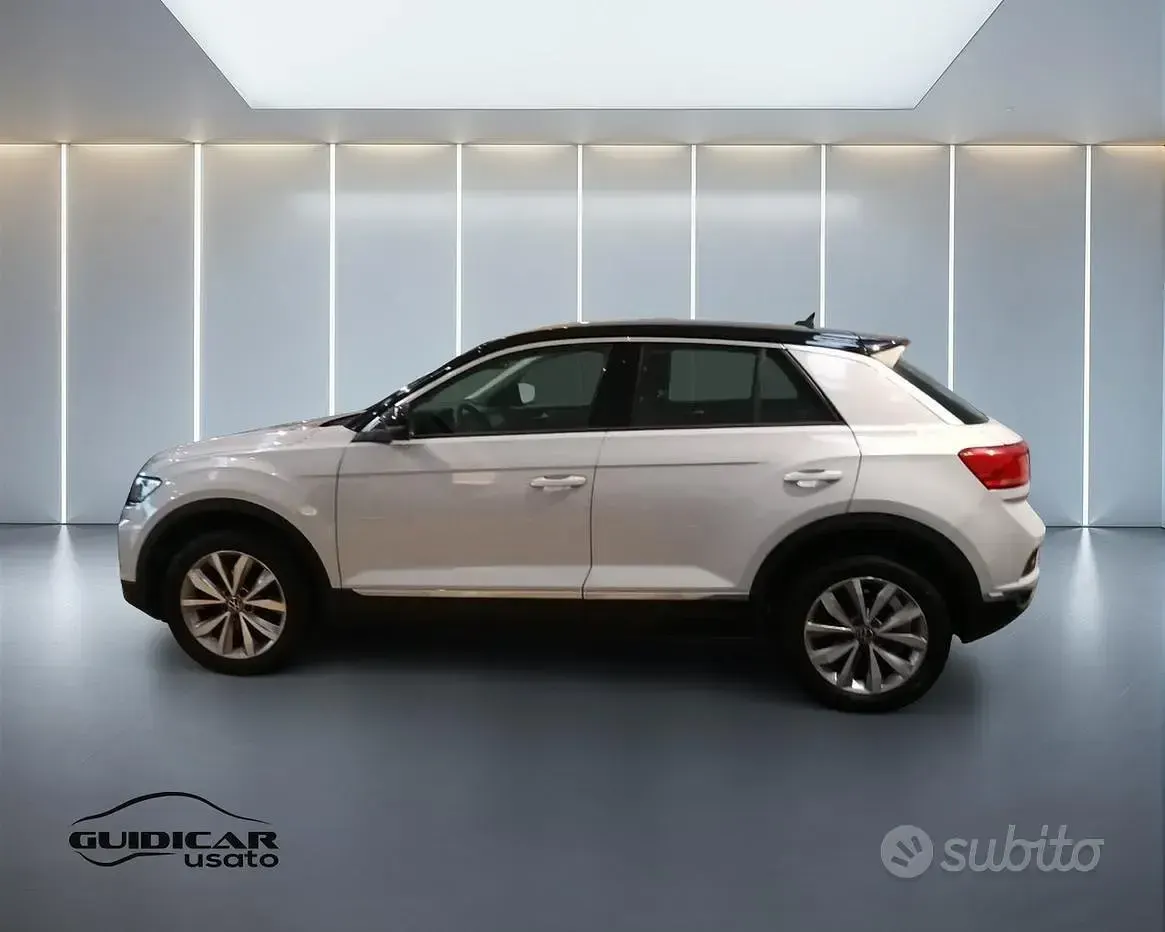 Usata VW T-Roc Style 110 CV (80 kW) 2020 Bianco SUV