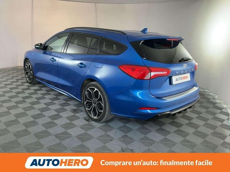 Usata Ford Focus ST-Line 120 CV (88 kW) 2020 Blu/azzurro Station wagon